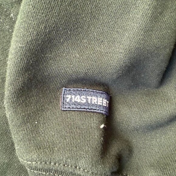 Boosted Men's Green and Khaki Hoodie - Picture 3 of 5